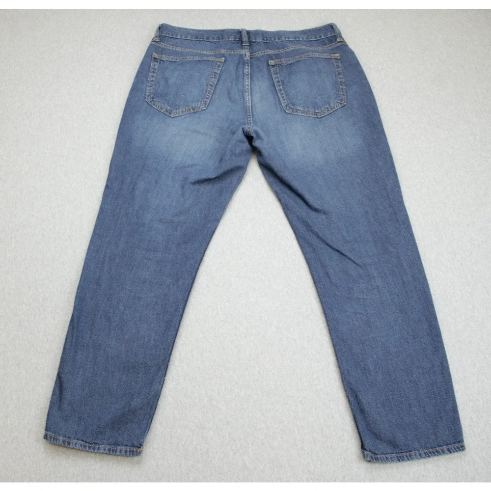 Banana Republic Jeans Mens 36 x‎ 30 Blue 100% Cotton Slim Straight